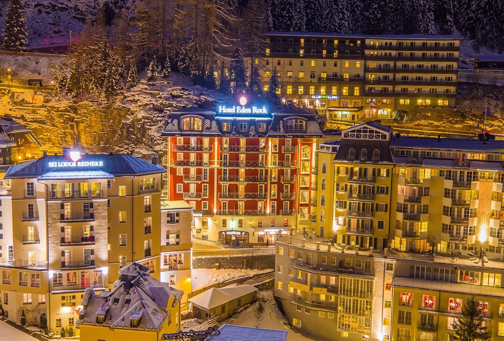 Hotel Eden Rock Bad Gastein Bagian luar foto