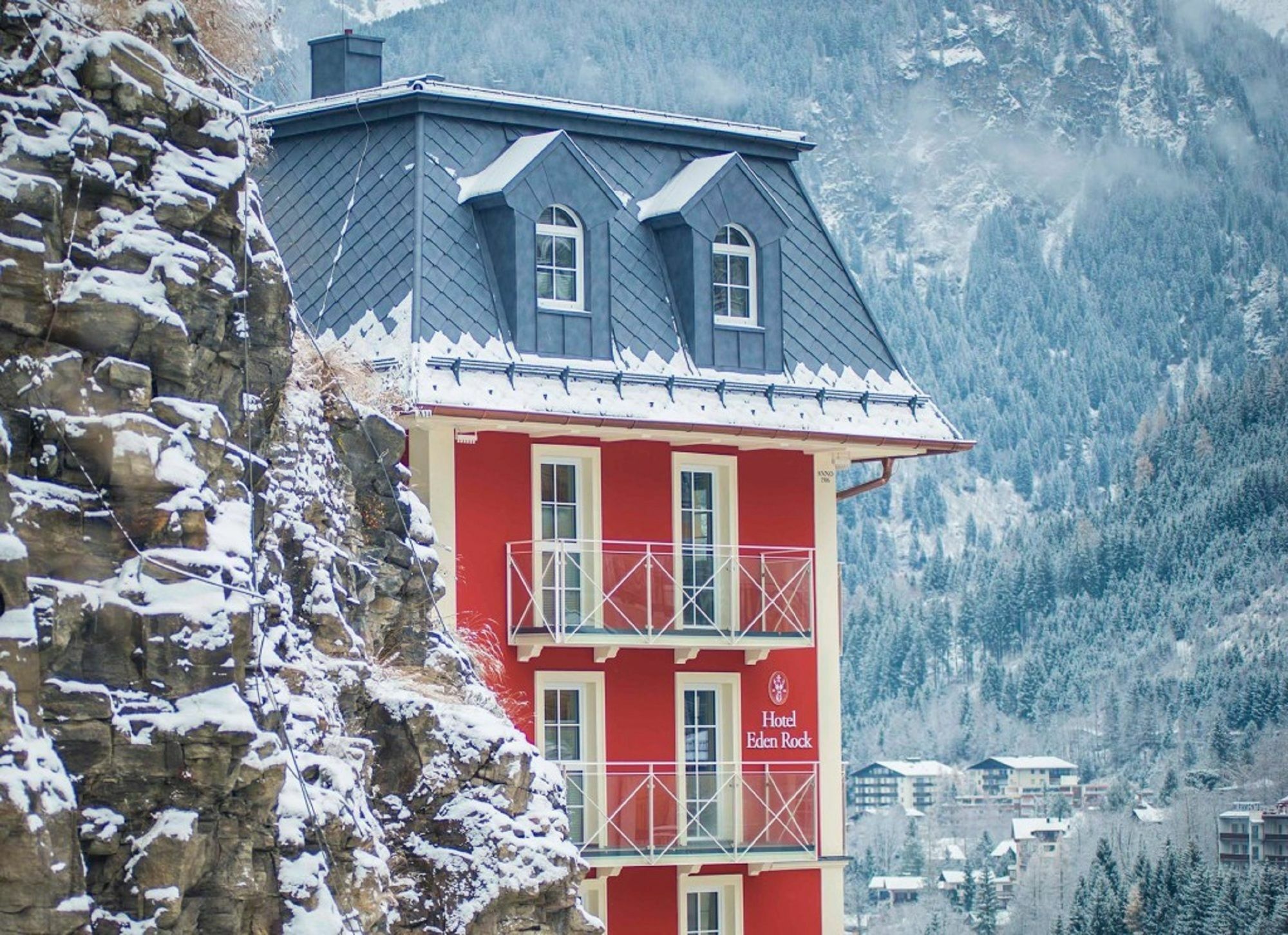 Hotel Eden Rock Bad Gastein Bagian luar foto