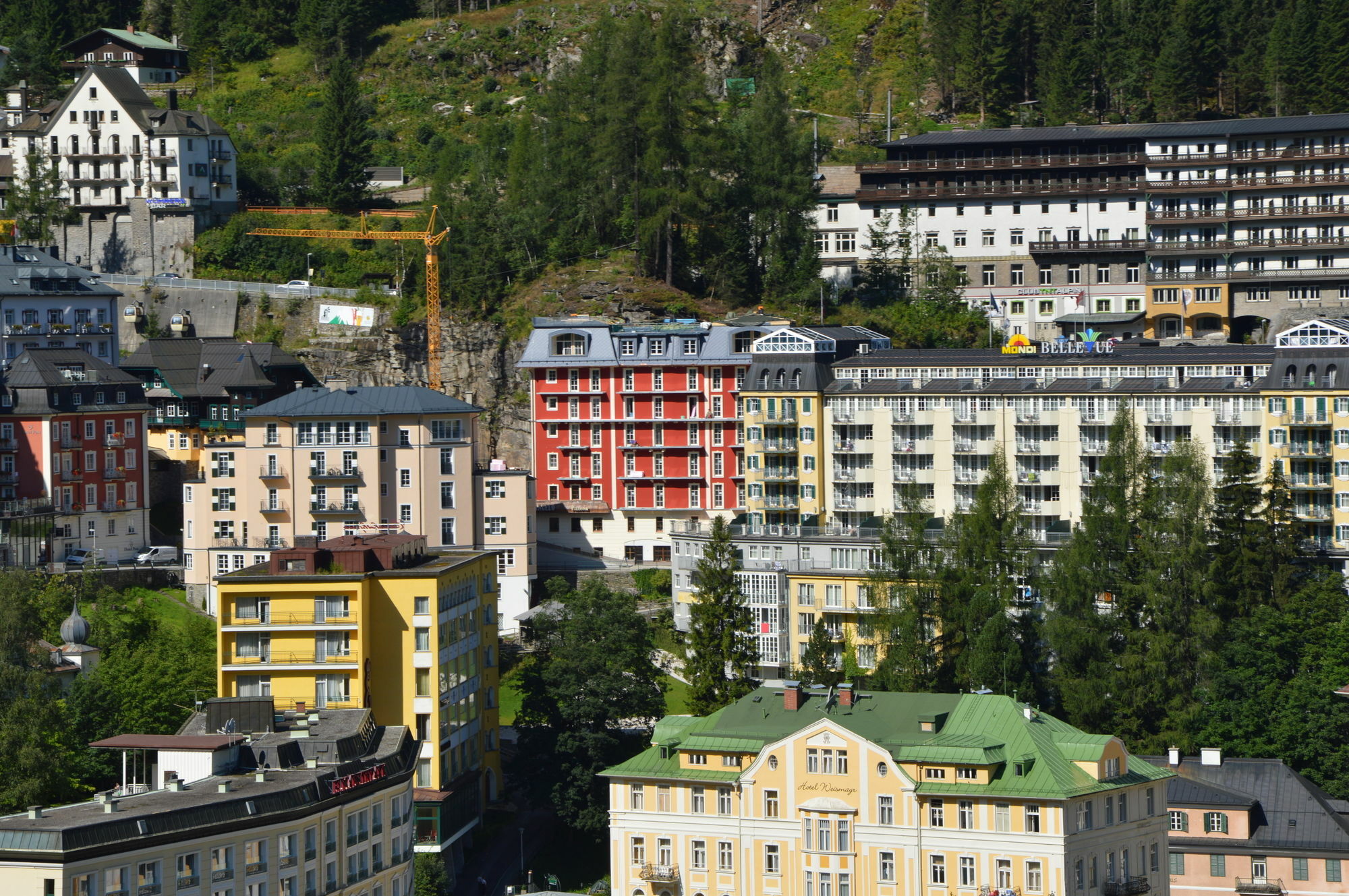 Hotel Eden Rock Bad Gastein Bagian luar foto